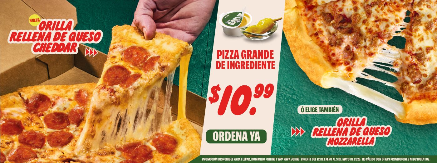 ORILLA RELLENA DE QUESO